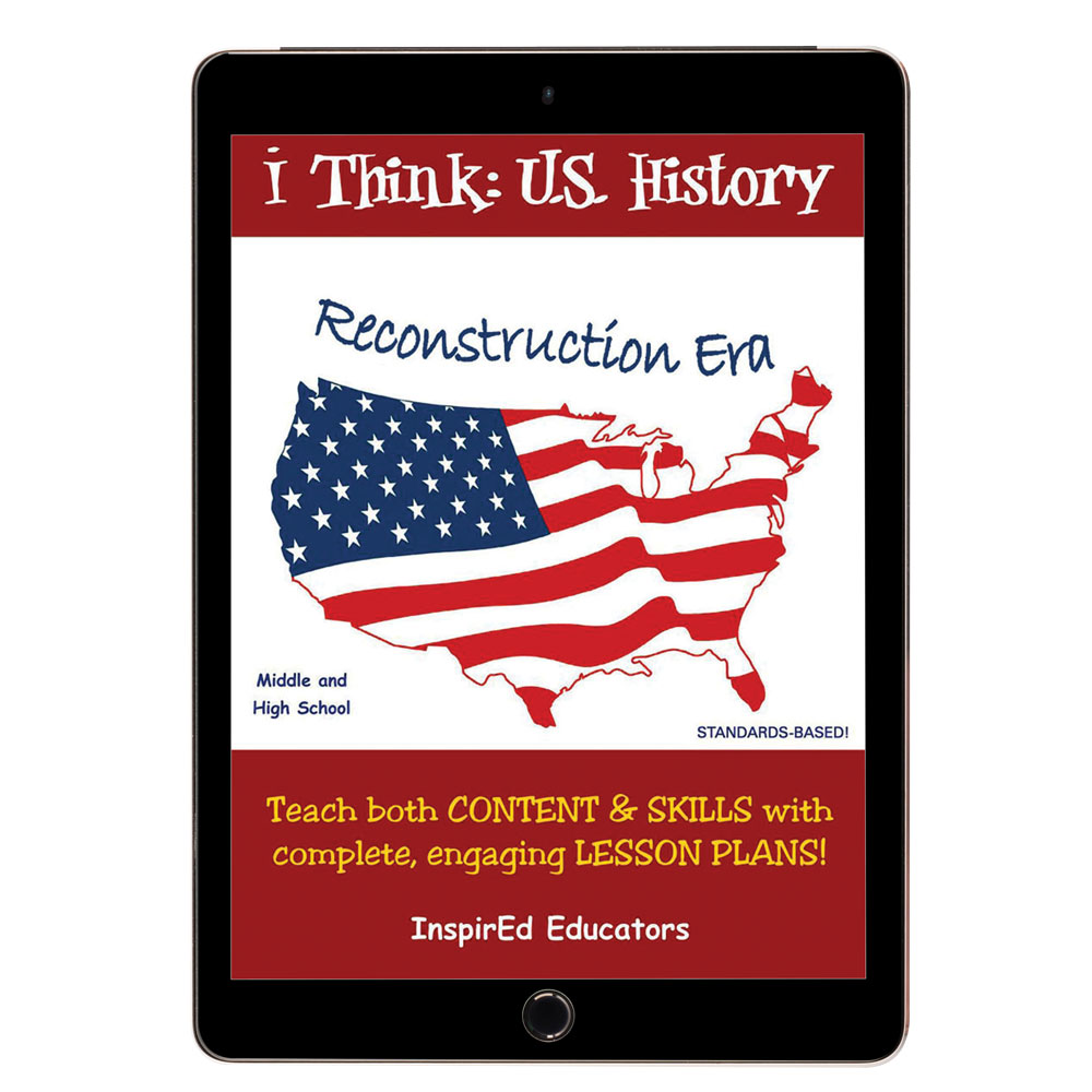 i Think: U.S. History, Reconstruction Era Activity Book