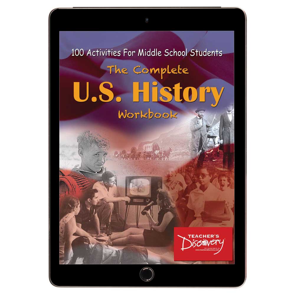 Complete U.S. History Workbook for Middle School