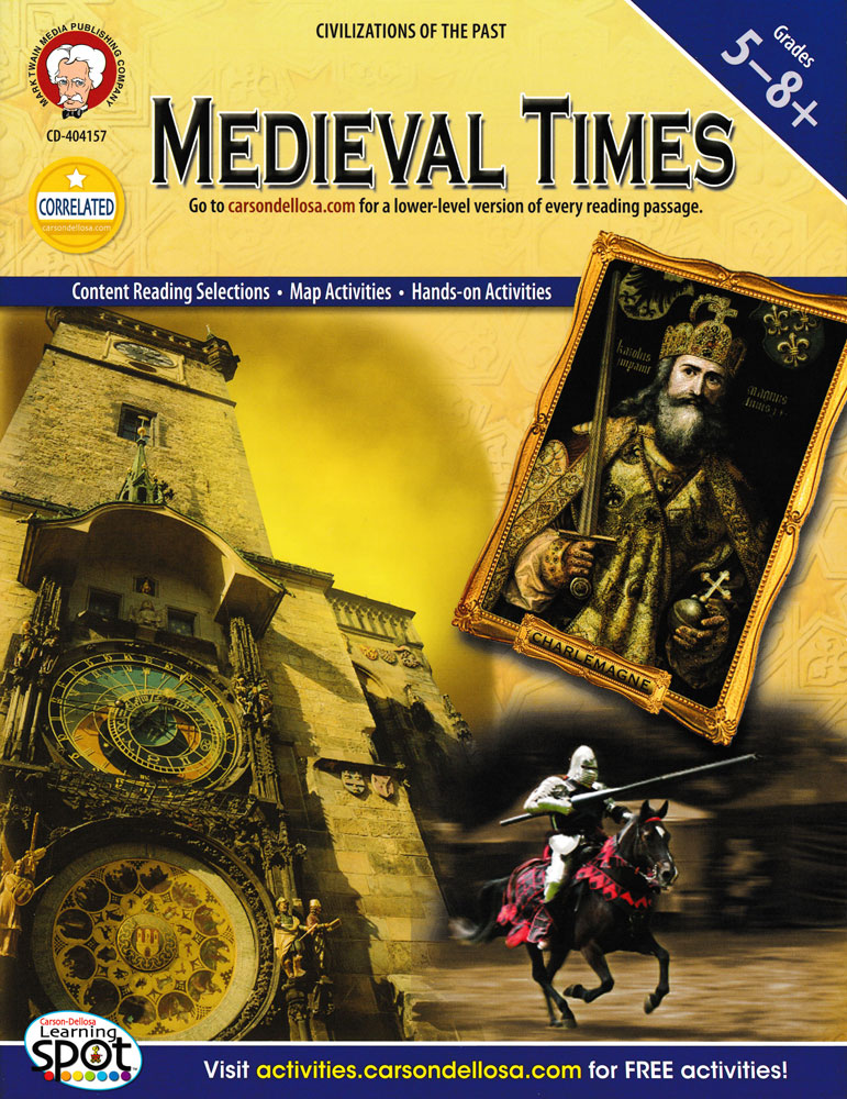 Medieval Times Activity Book
