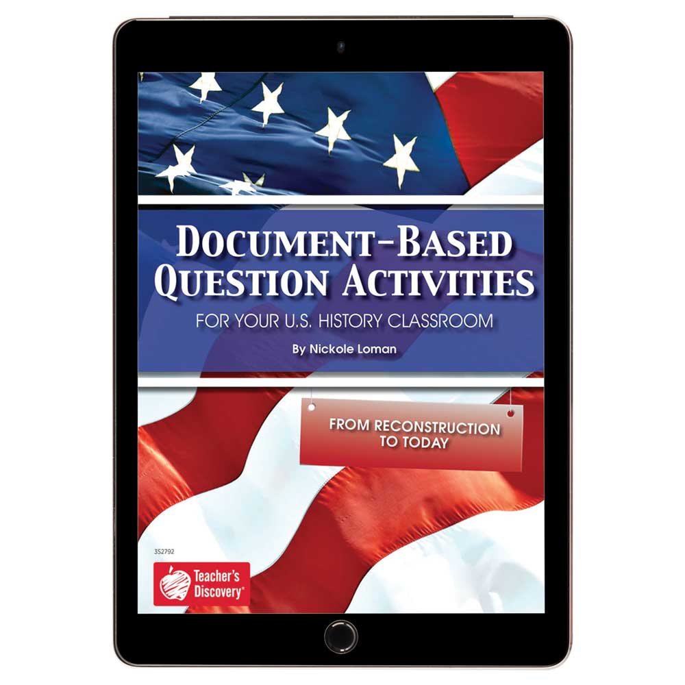 Document-Based Question Activities: From Reconstruction to Today Book - Hybrid Learning Resource