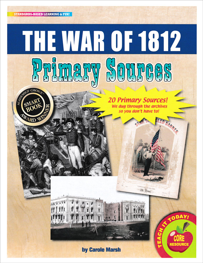 The War of 1812 Primary Sources Pack 