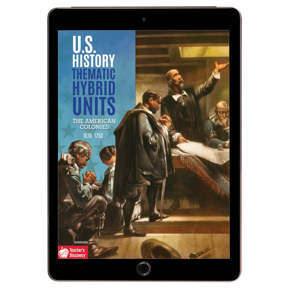 U.S. History Thematic Hybrid Unit: The American Colonies Download
