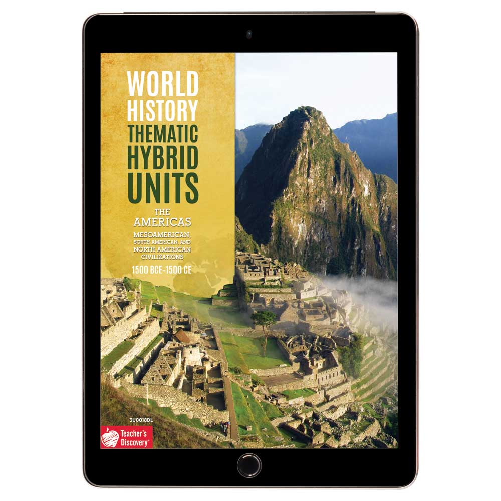World History Thematic Hybrid Unit: The Americas Download