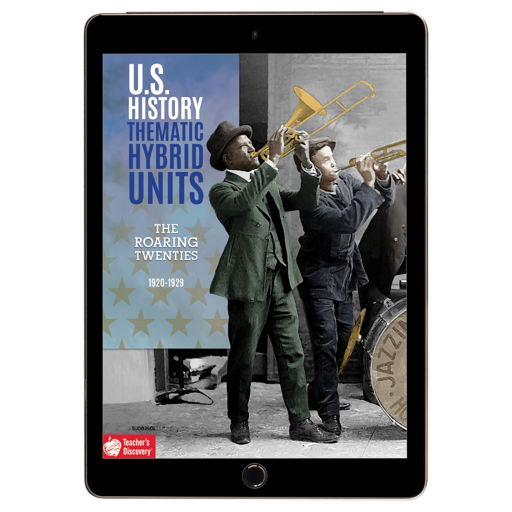 U.S. History Thematic Hybrid Unit: The Roaring Twenties Download