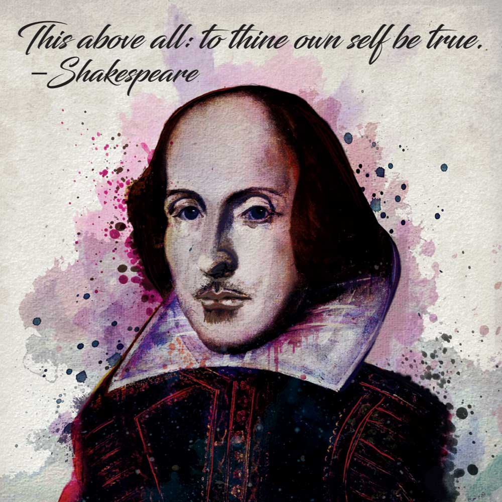 Shakespeare To Thine Own Self Be True Magnet