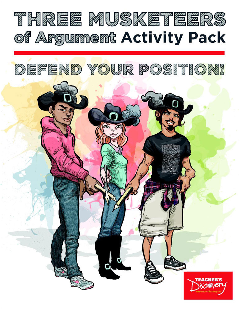 Three Musketeers of Argument Activity Pack