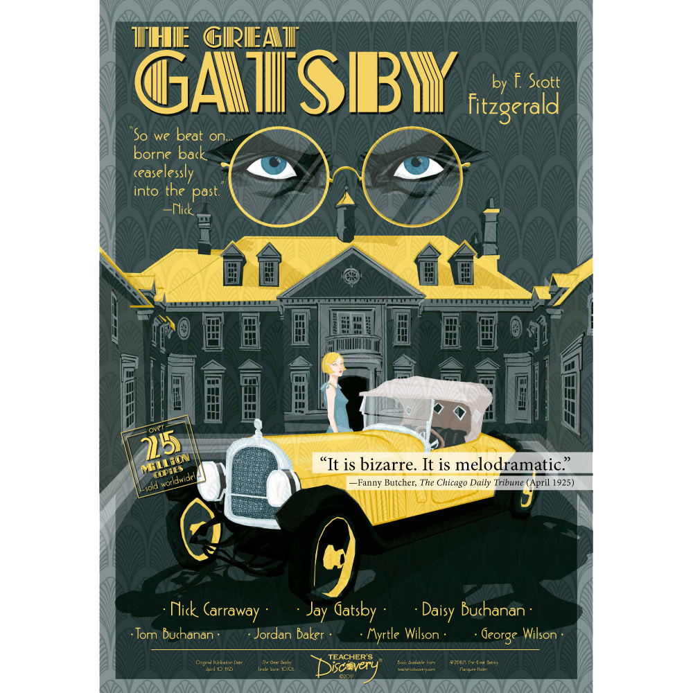 The Great Gatsby Marquee Poster