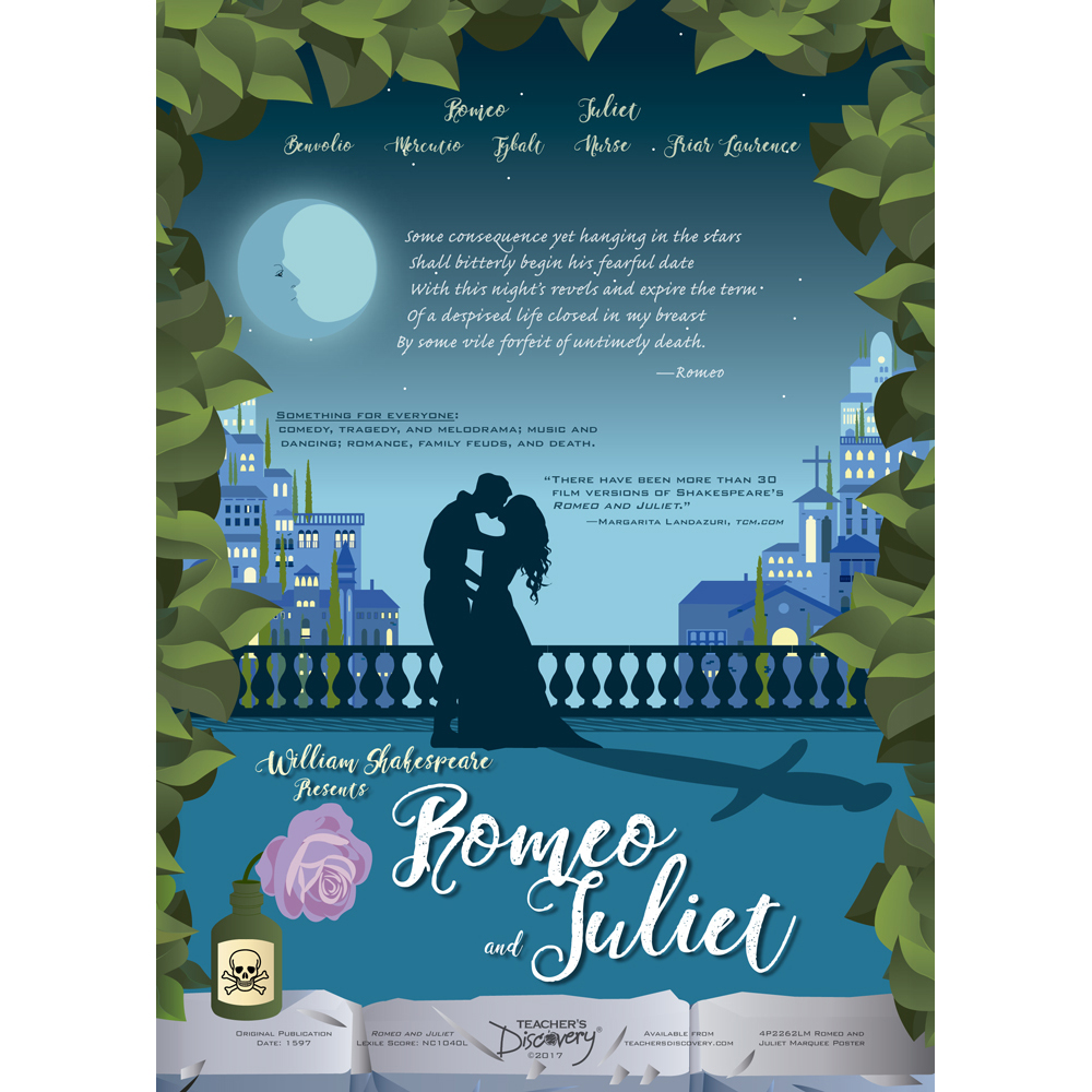 Romeo and Juliet Marquee Poster