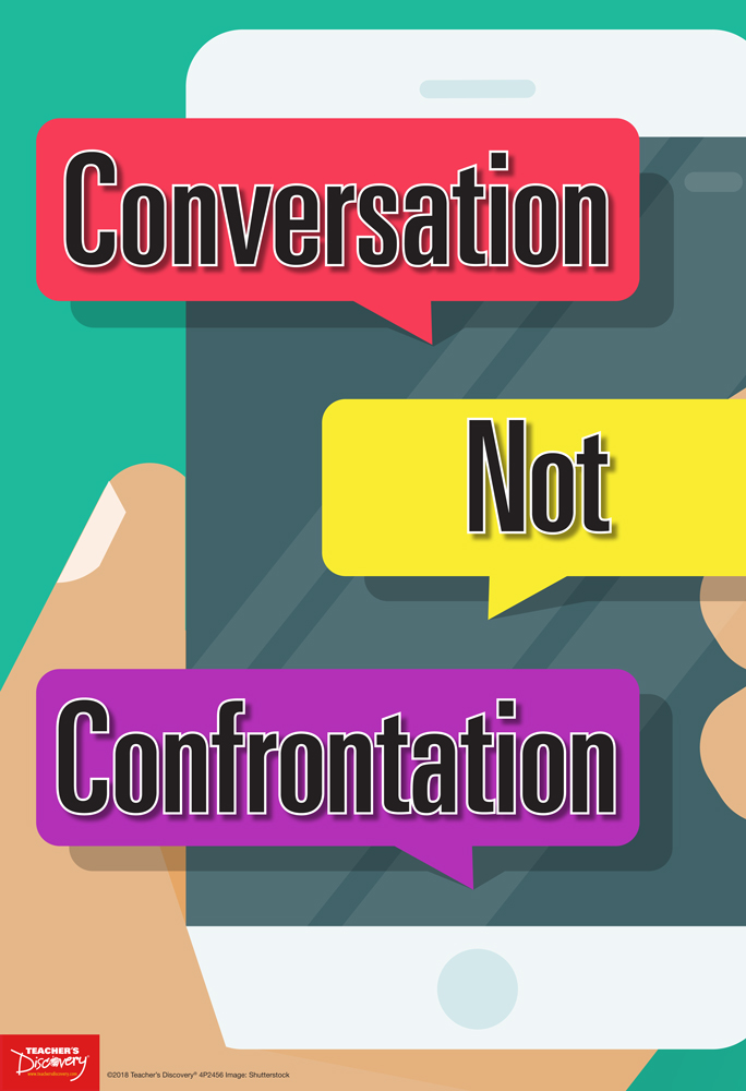 Conversation Not Confrontation Mini-Poster