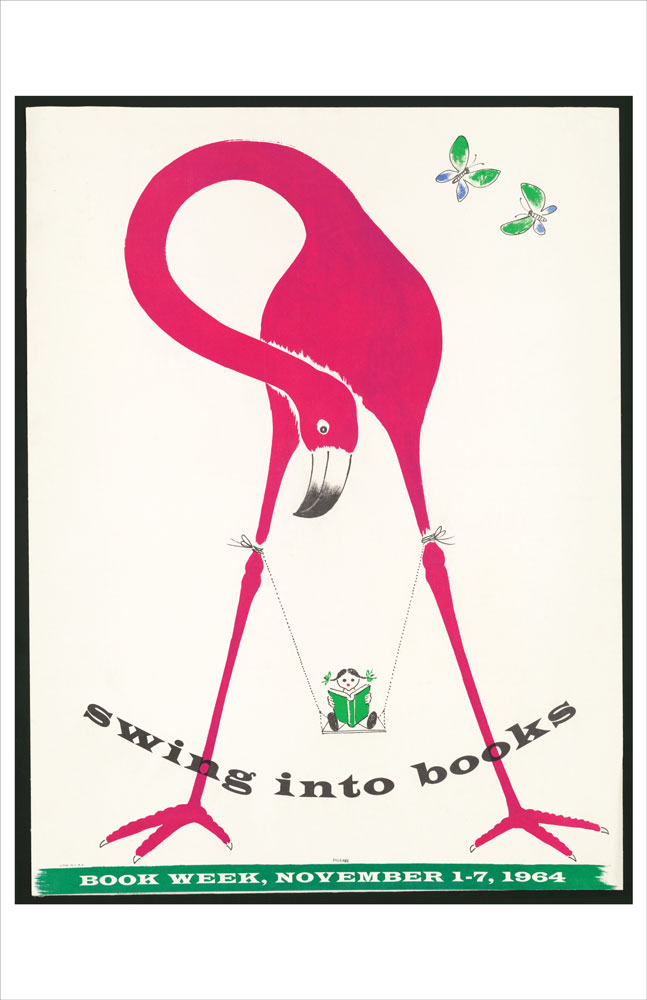 WPA Reading Poster: Swing into Books