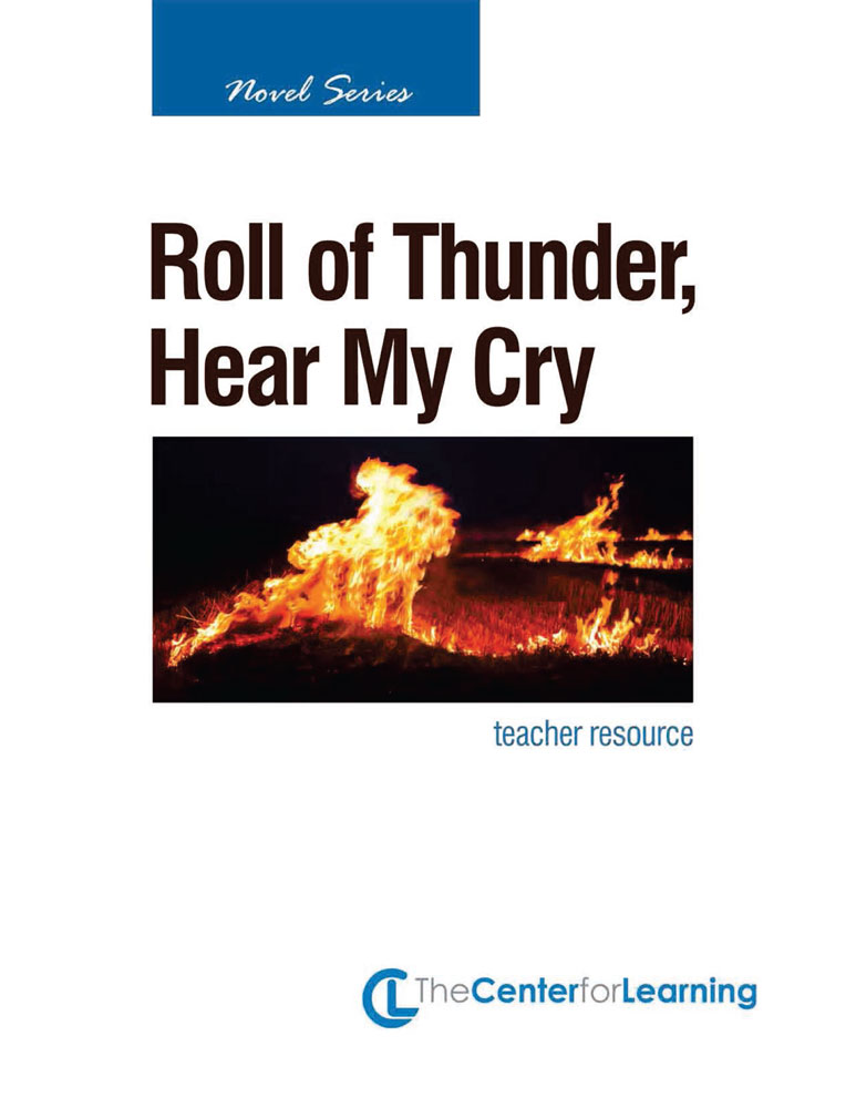 Roll of Thunder, Hear My Cry Curriculum Unit