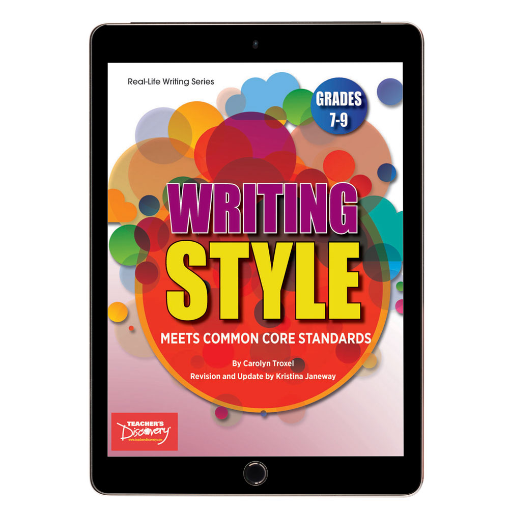 Writing Style Activity Book 