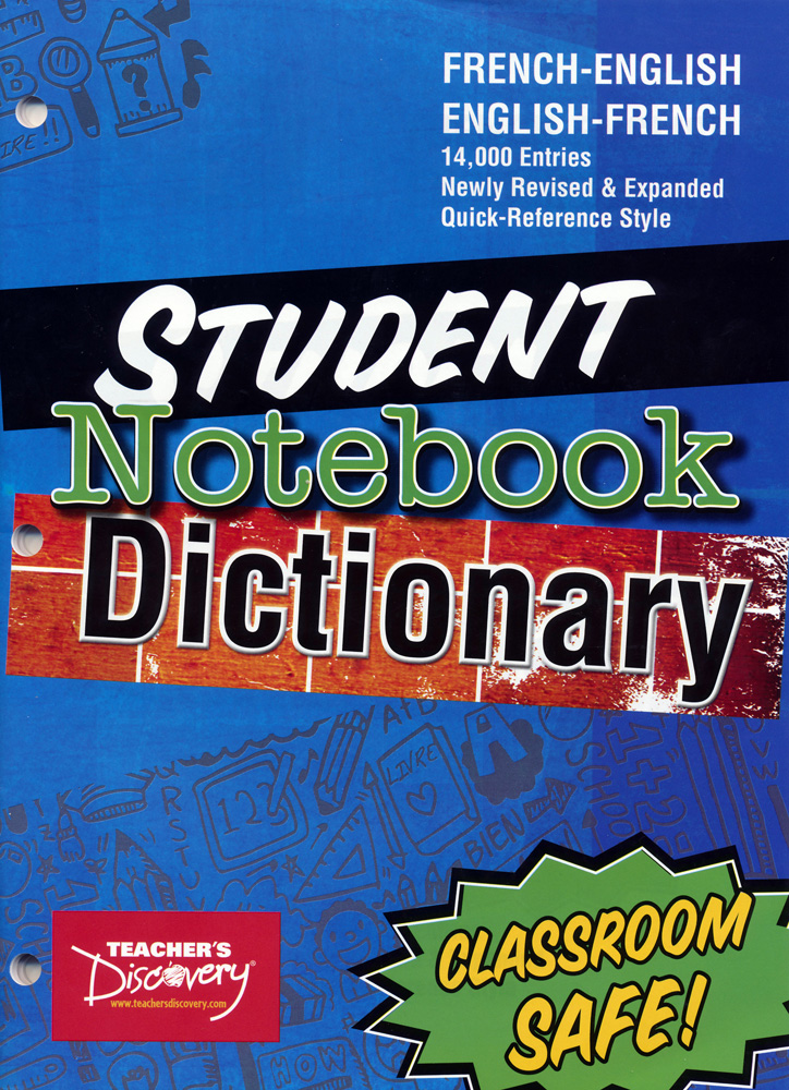French Notebook Dictionary