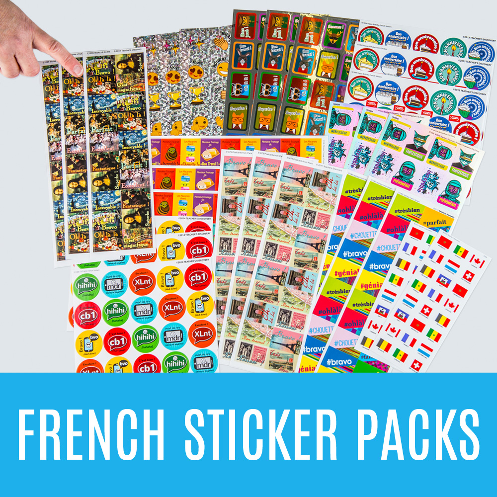 French Sticker Packs