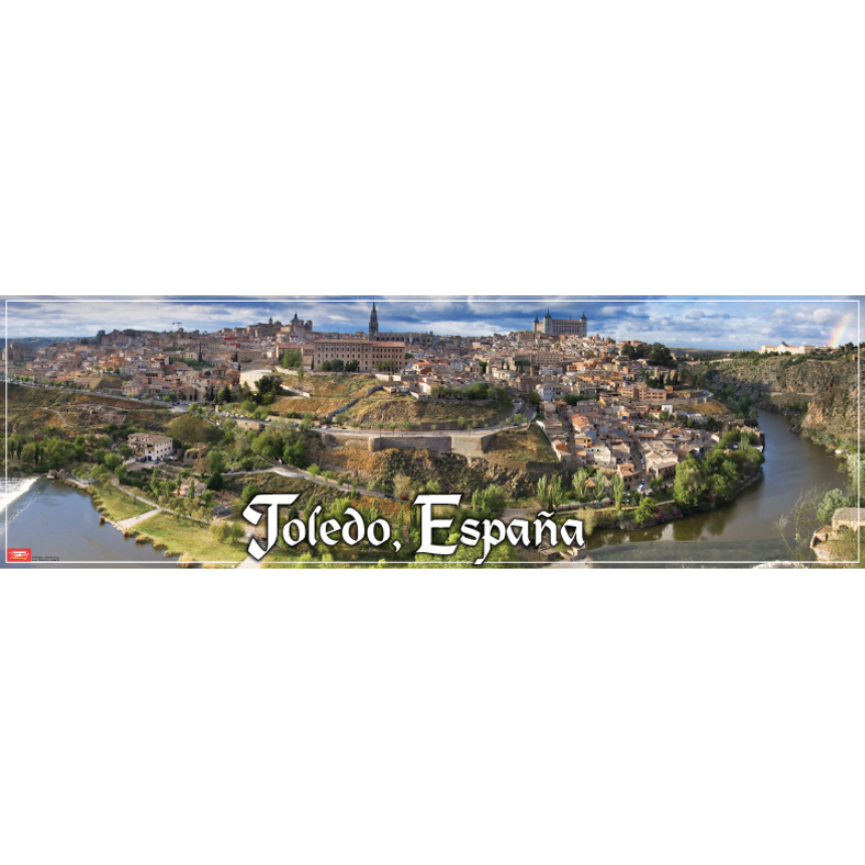 Toledo España Panoramic Poster