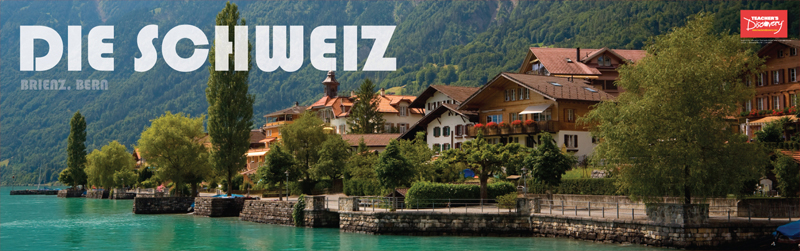 Switzerland Panoramic German Poster