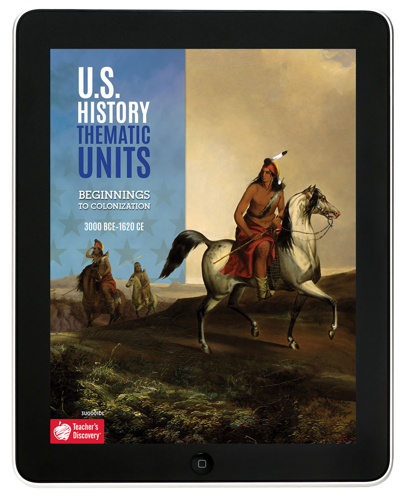 U.S. History Thematic Unit: Beginnings to Colonization Download