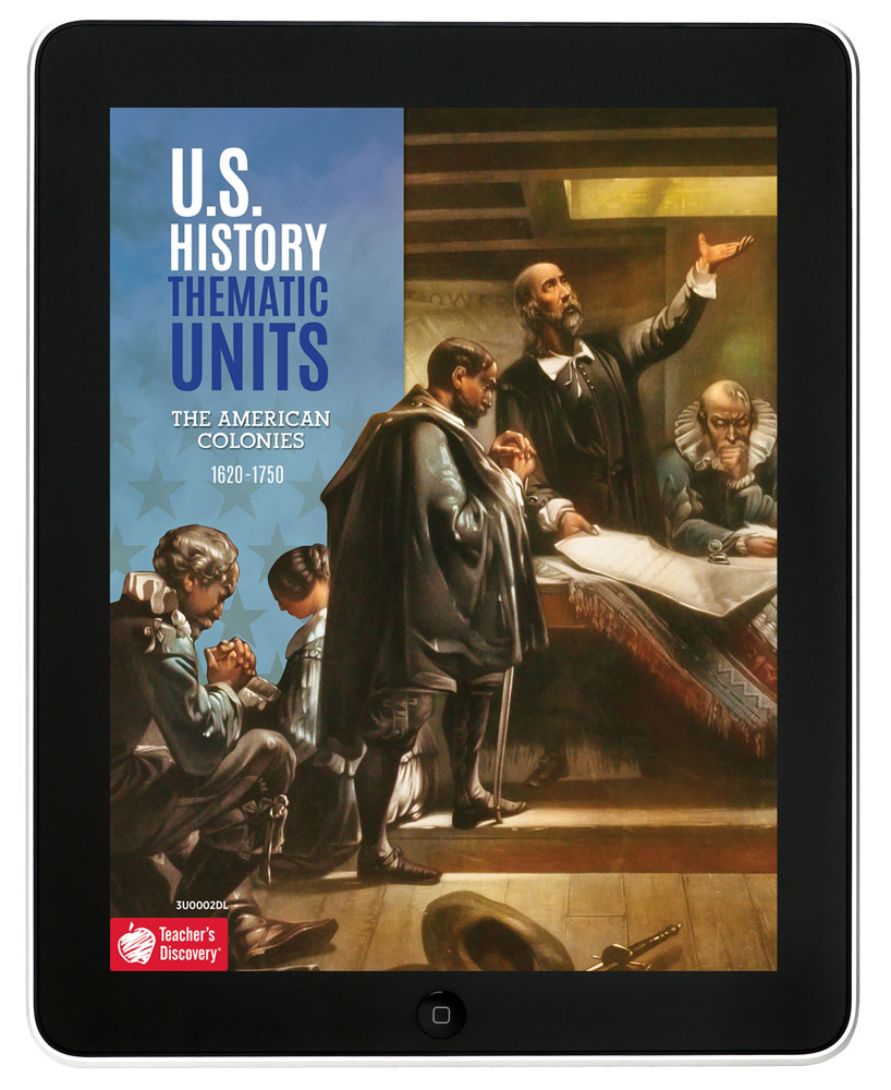 U.S. History Thematic Unit: The American Colonies Download