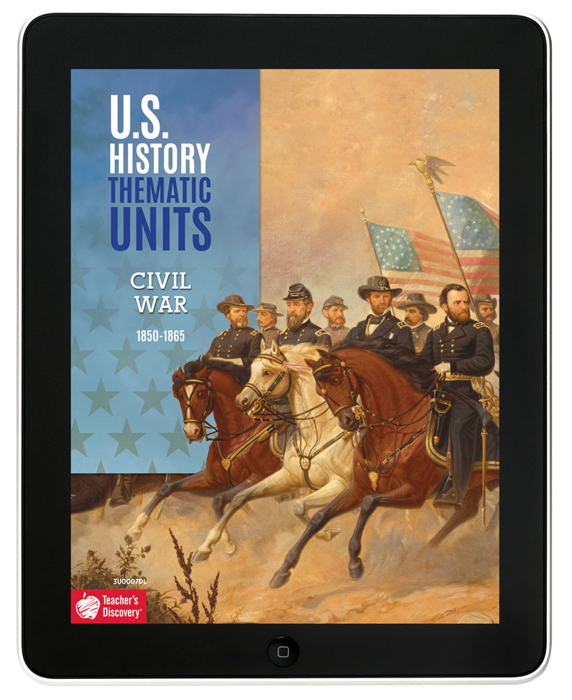 U.S. History Thematic Unit: Civil War Download