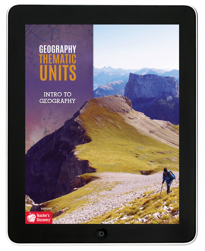 Geography Thematic Unit: Intro to Geography Download