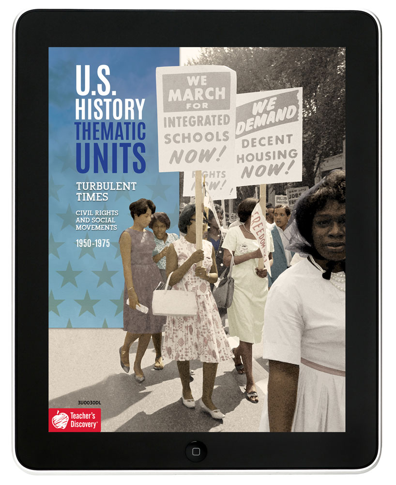 U.S. History Thematic Unit: Turbulent Times (Civil Rights and Social Movements) Download