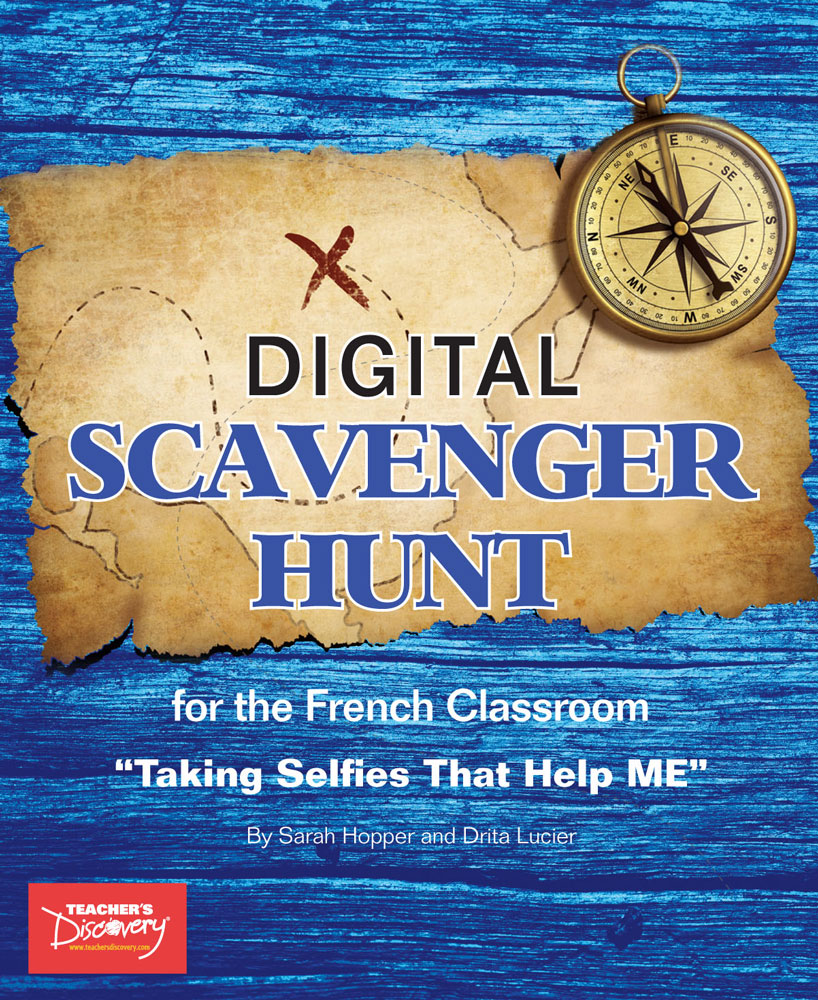 French Digital Scavenger Hunt Book