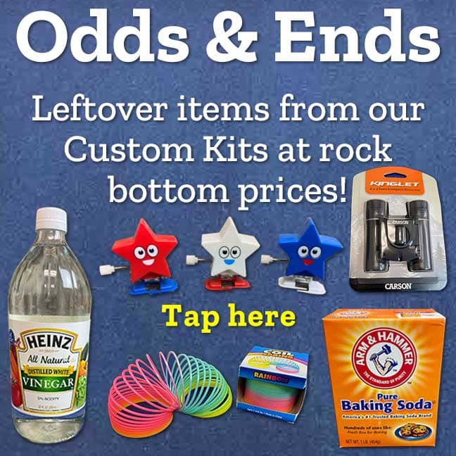 Odds & Ends Leftover items from our Custom Kits at rock bottom prices!