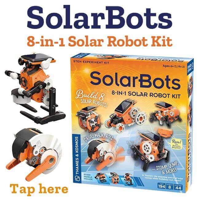 SolarBots 8-in-1 Solar Robot Kit