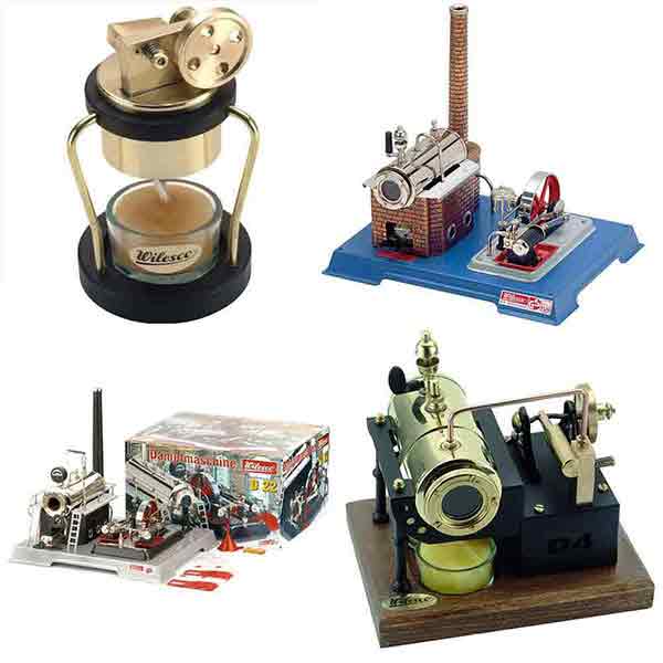Wilesco Steam Engines and Parts