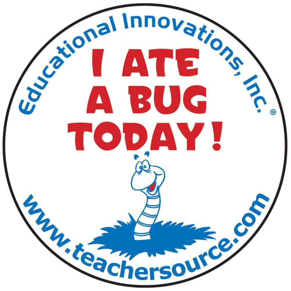 I Ate a Bug Today Stickers