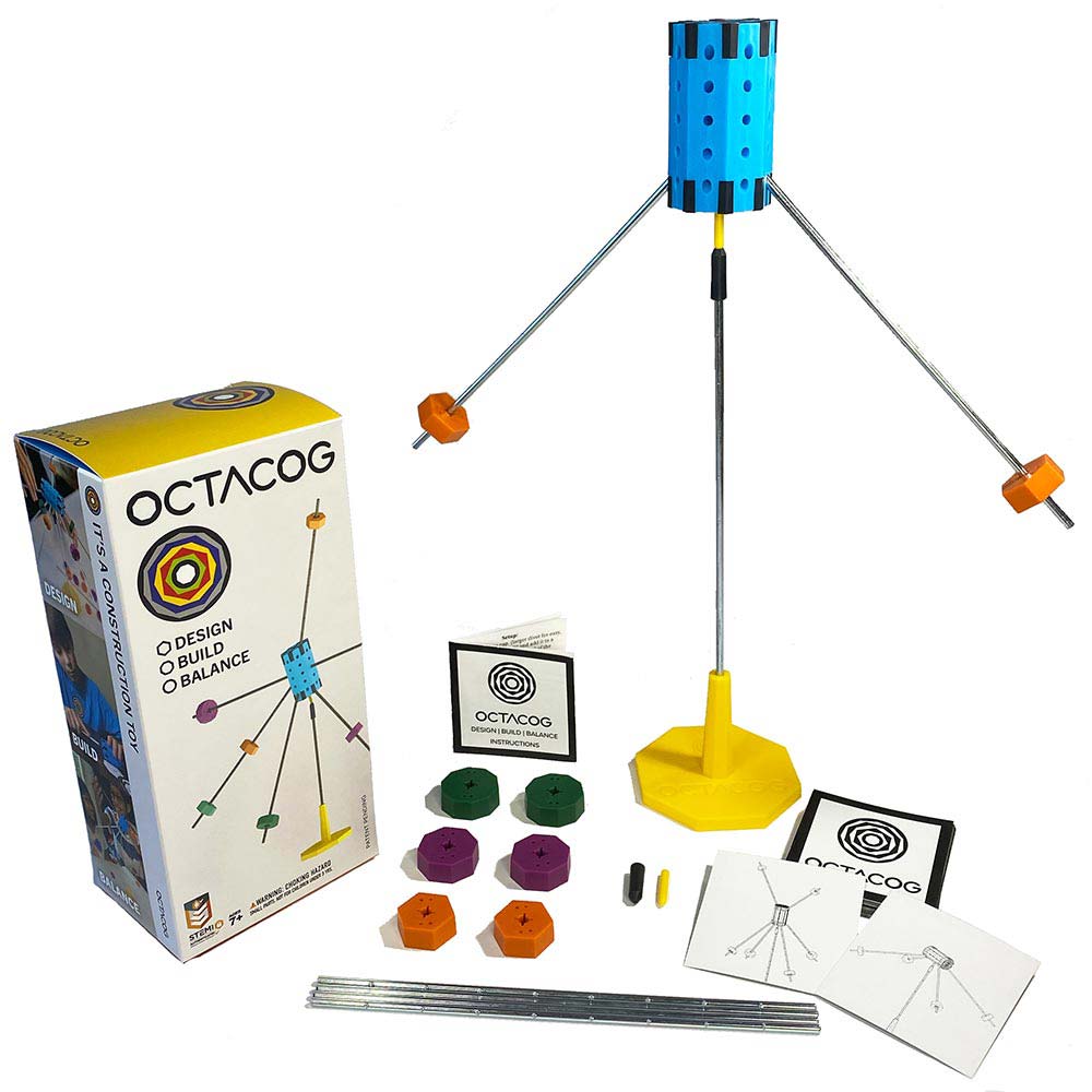 Octacog Balance Construction Toy and Game