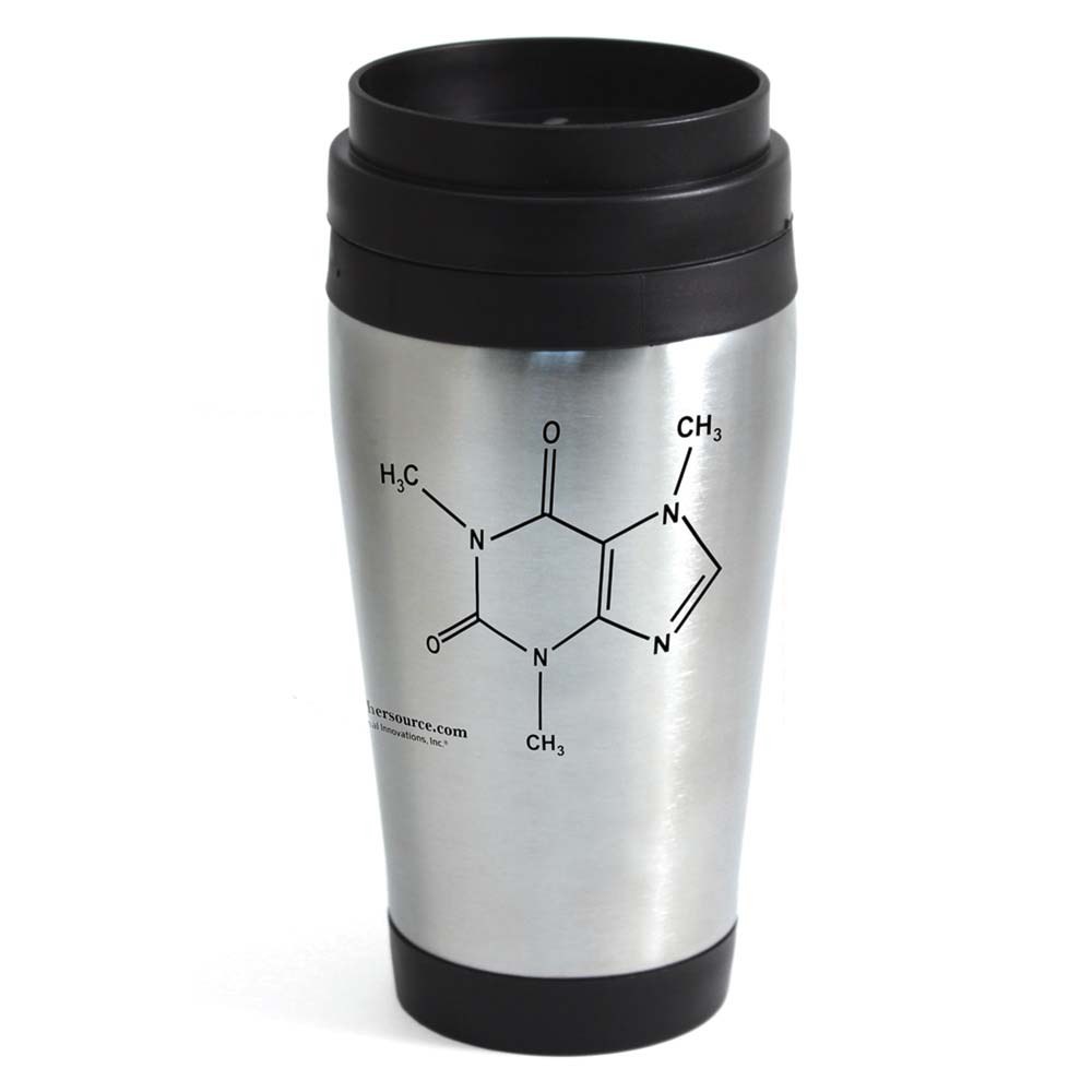 Caffeine Travel Mug (Stainless Steel)