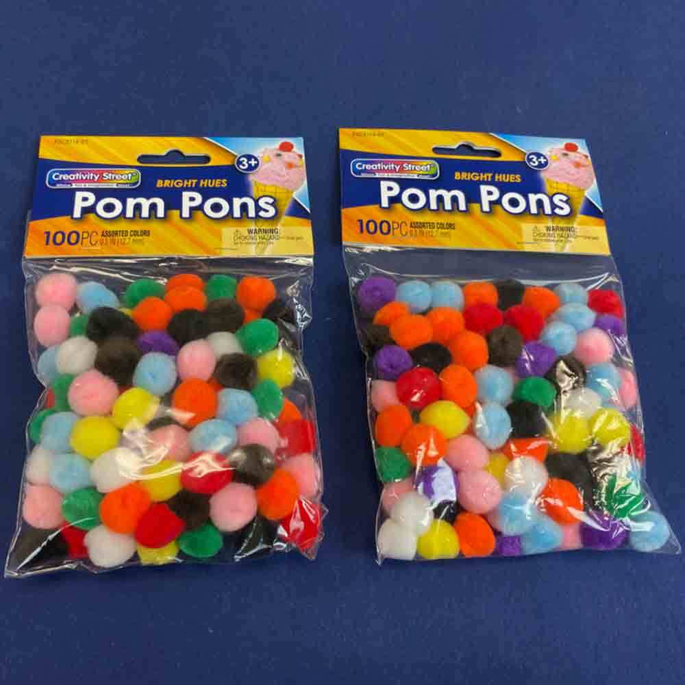 Pom-Poms (bag of 100)