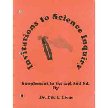 Invitations to Science Inquiry Supplement