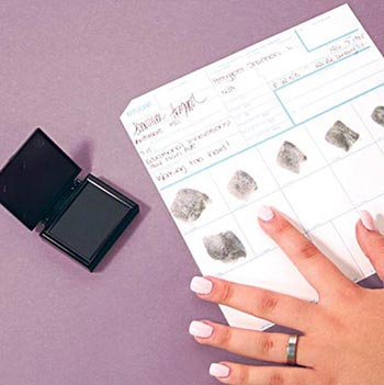 Fingerprint Cards - Standard FBI Applicant (50 cards)