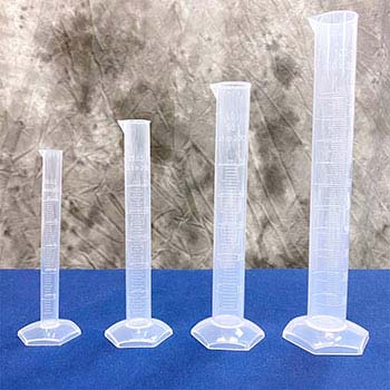 Graduated Cylinders - Set of four Graduated Cylinders