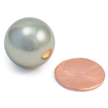 Neodymium Magnets - Large Neodymium Sphere 0.75 in. Dia. (1.9 cm)
