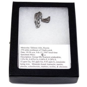 Meteorite Fragments - Sikhote-Alin Iron Meteorite