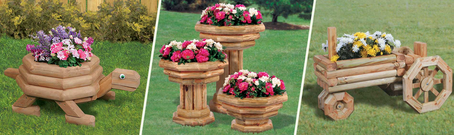 Timber Planters