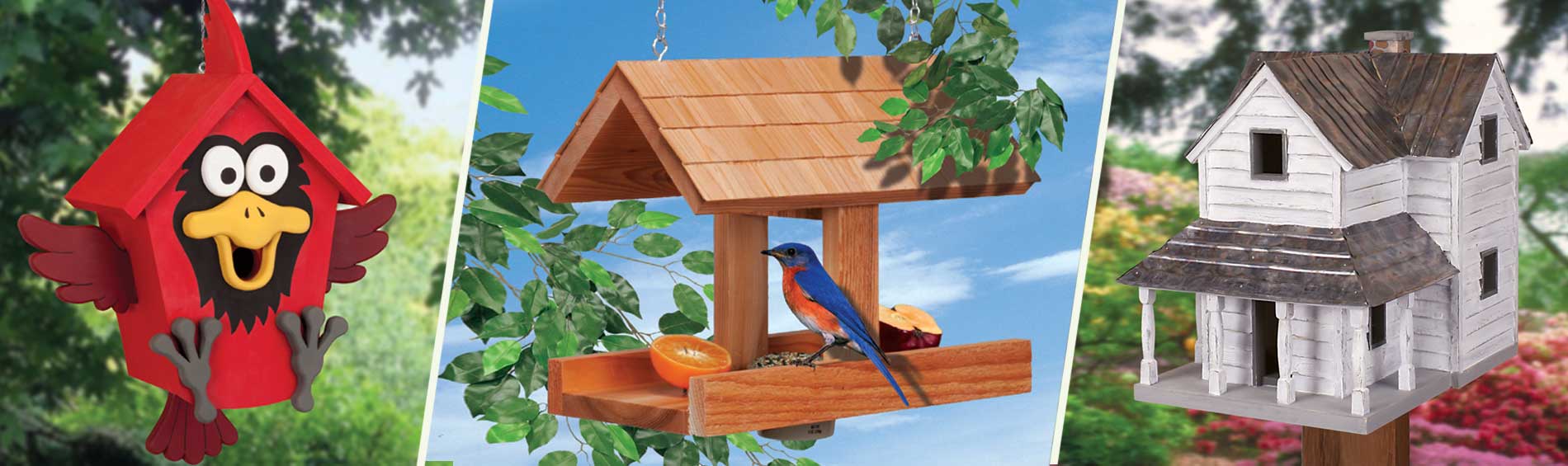 Bird Feeder and House