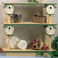 Product Image of Birdhouse Shelf Wood Plans