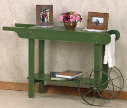 Product Image of Cart Hall Table Wood Plans