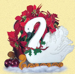 Product Image of Swan Sleigh Woodcraft Pattern