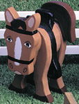 Product Image of Layered Pony Woodcraft Pattern
