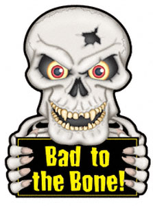 Product Image of Bad Skull Magnet