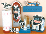 Cow'ntry Cows Woodcraft Pattern