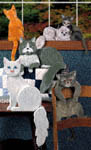 Product Image of Playful Cats Woodcraft Pattern