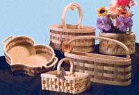 Wooden Basket Pattern Set #2