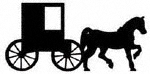 Product Image of Amish Buggy Shadow Wood Pattern