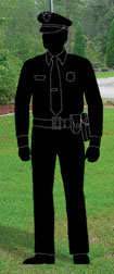 Product Image of Policeman Shadow Woodcraft Pattern 